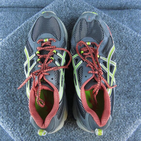 ASICS Kahana 6 Men Sneaker Shoes Size 8.5 Medium Gray Synthetic Lace Up - Picture 6 of 10